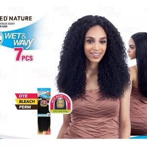 NAK Black Voluminous Curly Hair Extensions